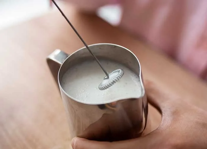 Frothed Milk by a Milk Frother