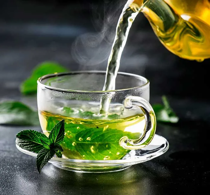 Green Tea with Peppermint