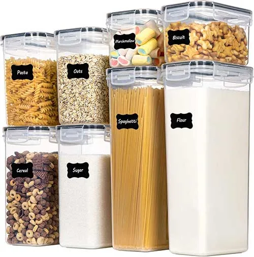 CHEFSTORY BPA-Free All-Purpose Plastic Containers