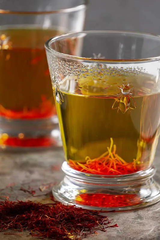 Saffron Tea