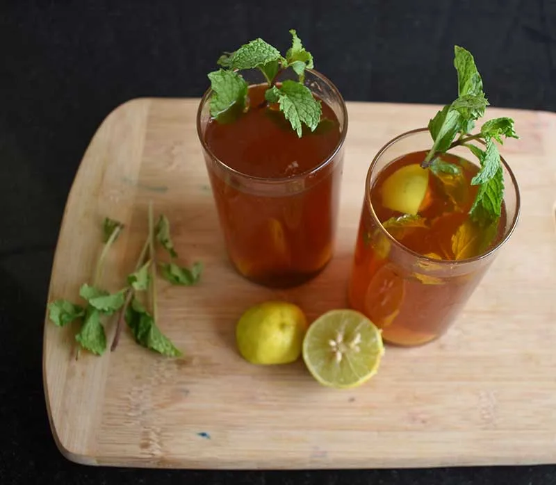 Peppermint Iced Tea