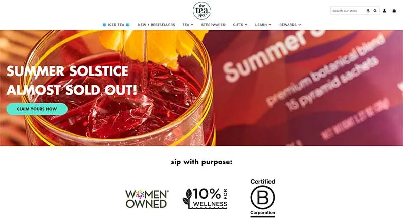 The Tea Spot Online Store