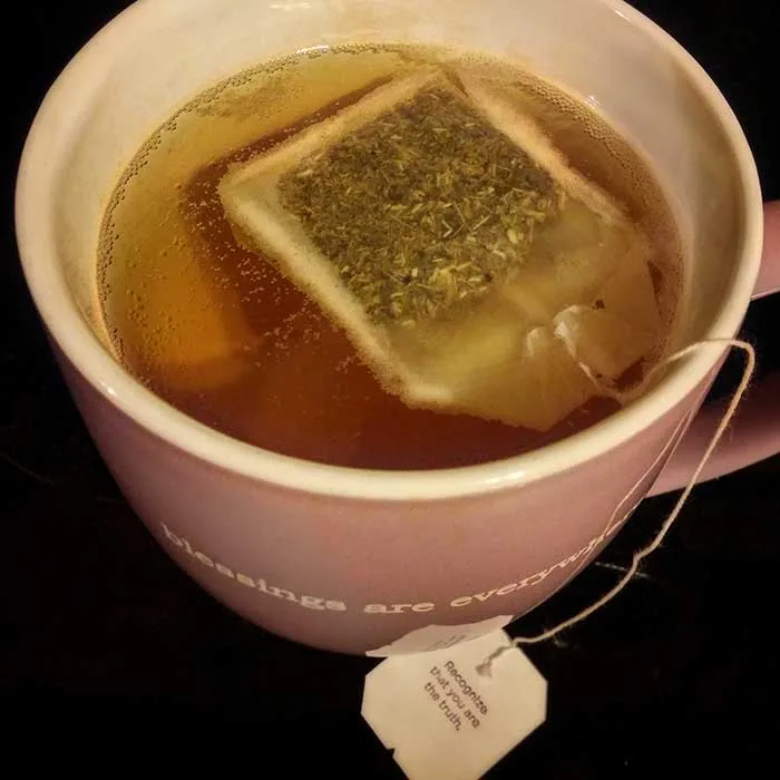 Teabag in Tea Cup
