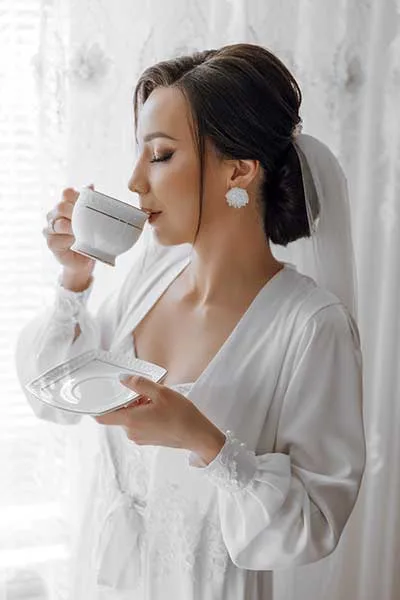 Herbal Teas for Brides Before Their Wedding
