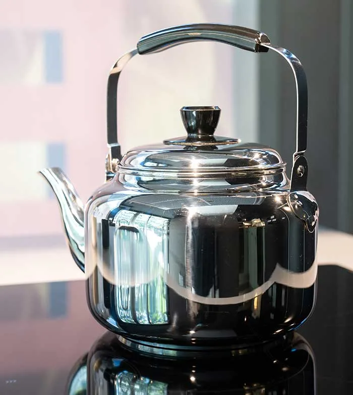 Stainless Steel Teapot for Brewing Decoctions
