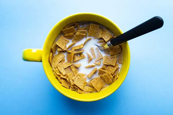 Using a British Breakfast Teacup as a Cereal Bowl